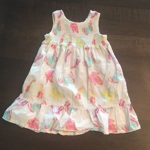 Egg by Susan lazar butterfly sundress, size 24 m